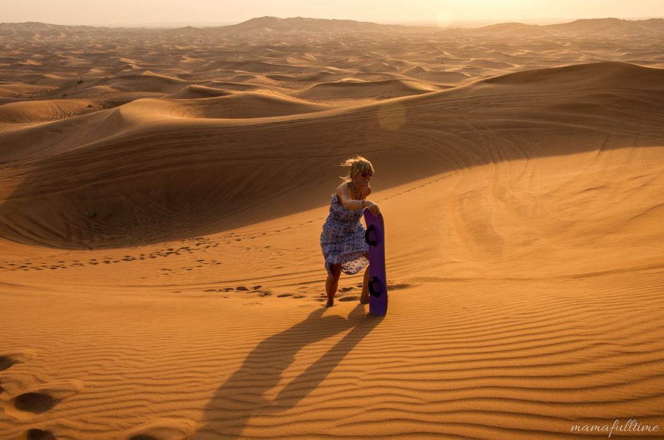 Dubaj – pustynia